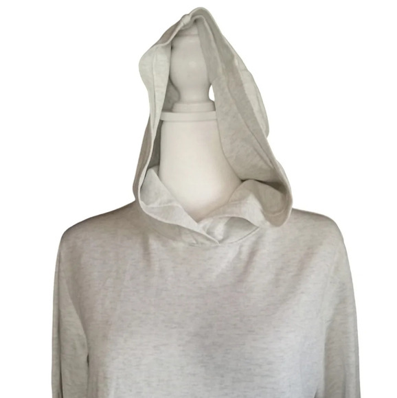 Athleta Women's Gray Gallery Hoodie Top Lightweight Soft Size Small - Picture 4 of 10